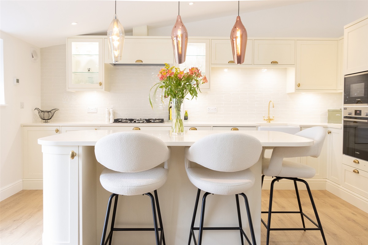 Beccles traditional kitchen with a modern twist 